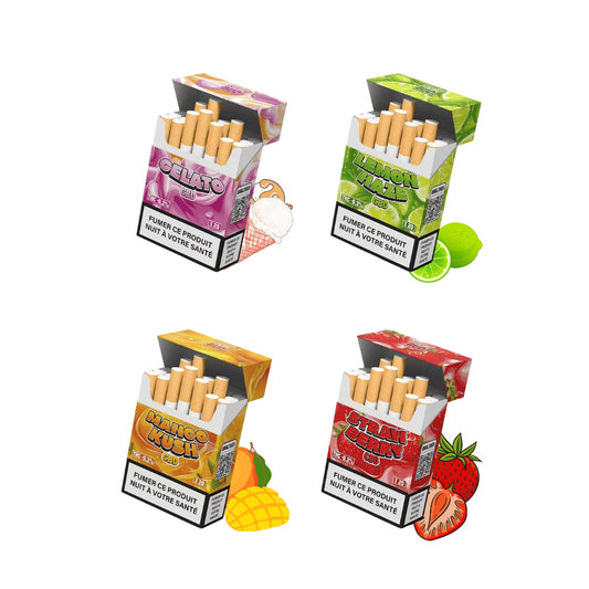 Pack 4 paquets Cigarettes CBD
